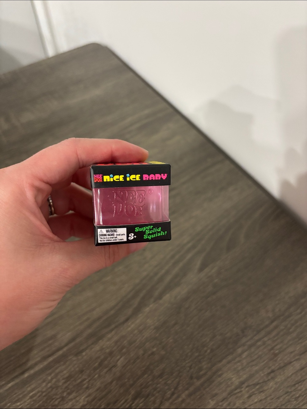 NEEDOH Nice Ice Baby Pink Squishy in Box